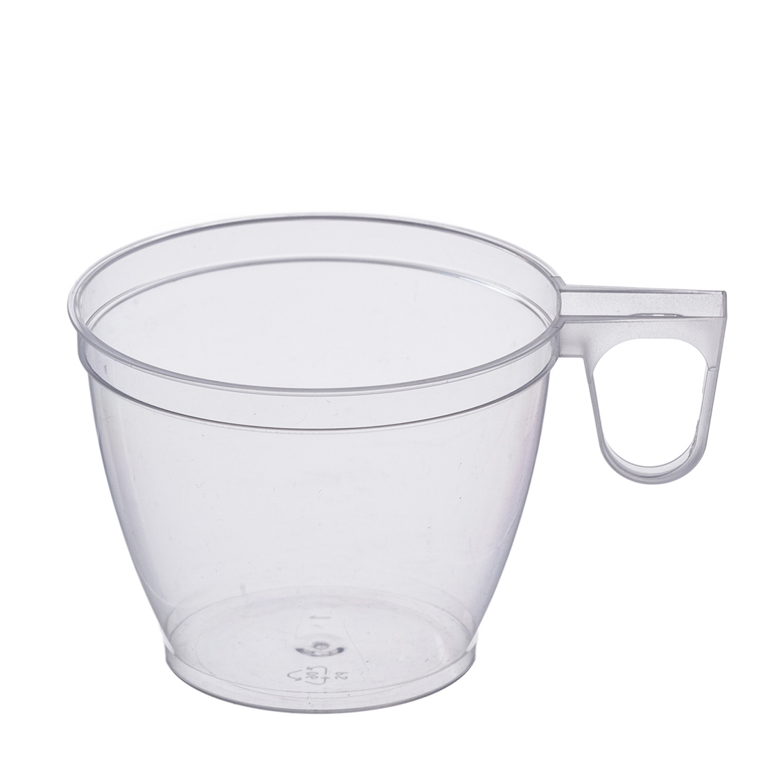 Kaffeetasse rund PS glasklar 180ml