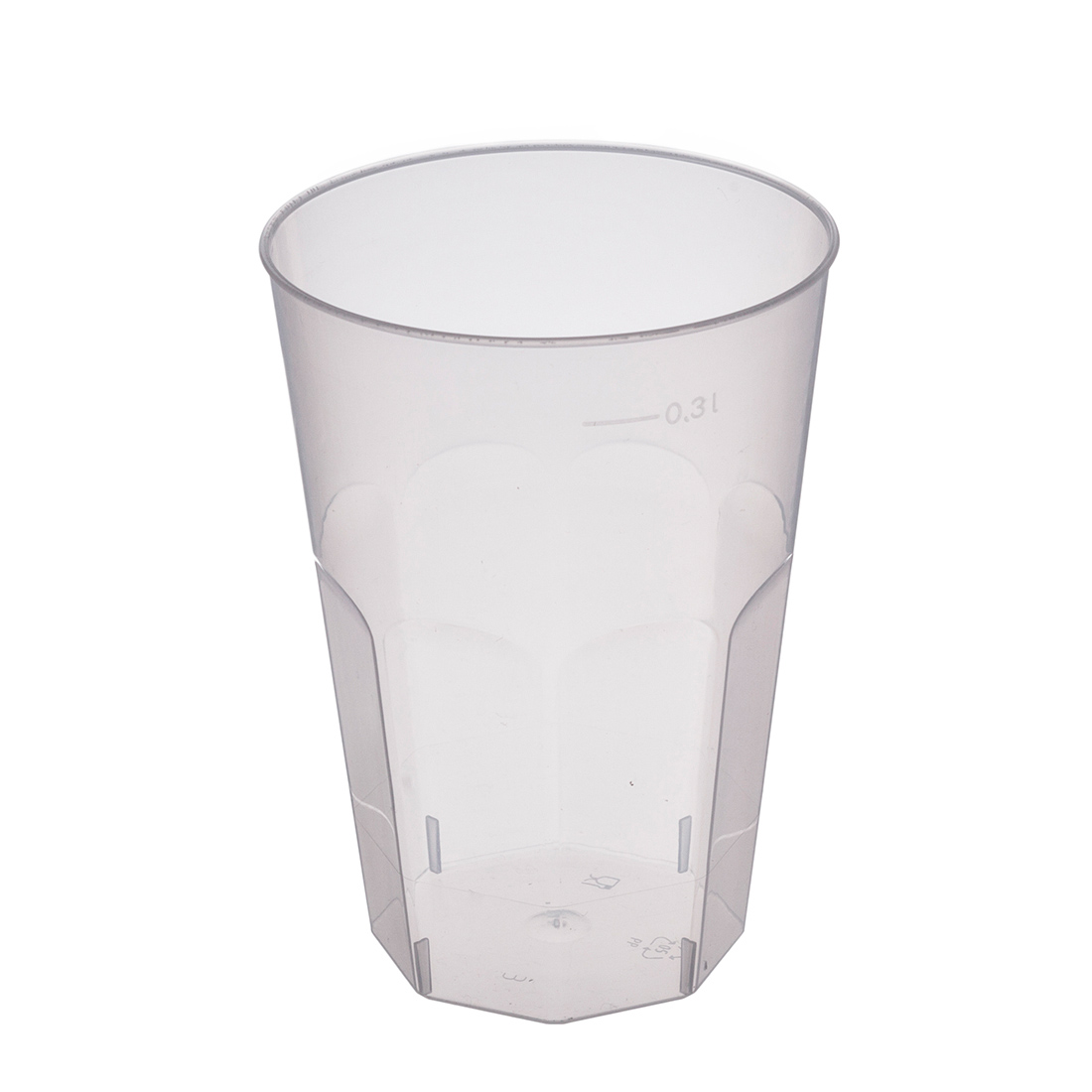 Decorbecher spülbar PP 300ml