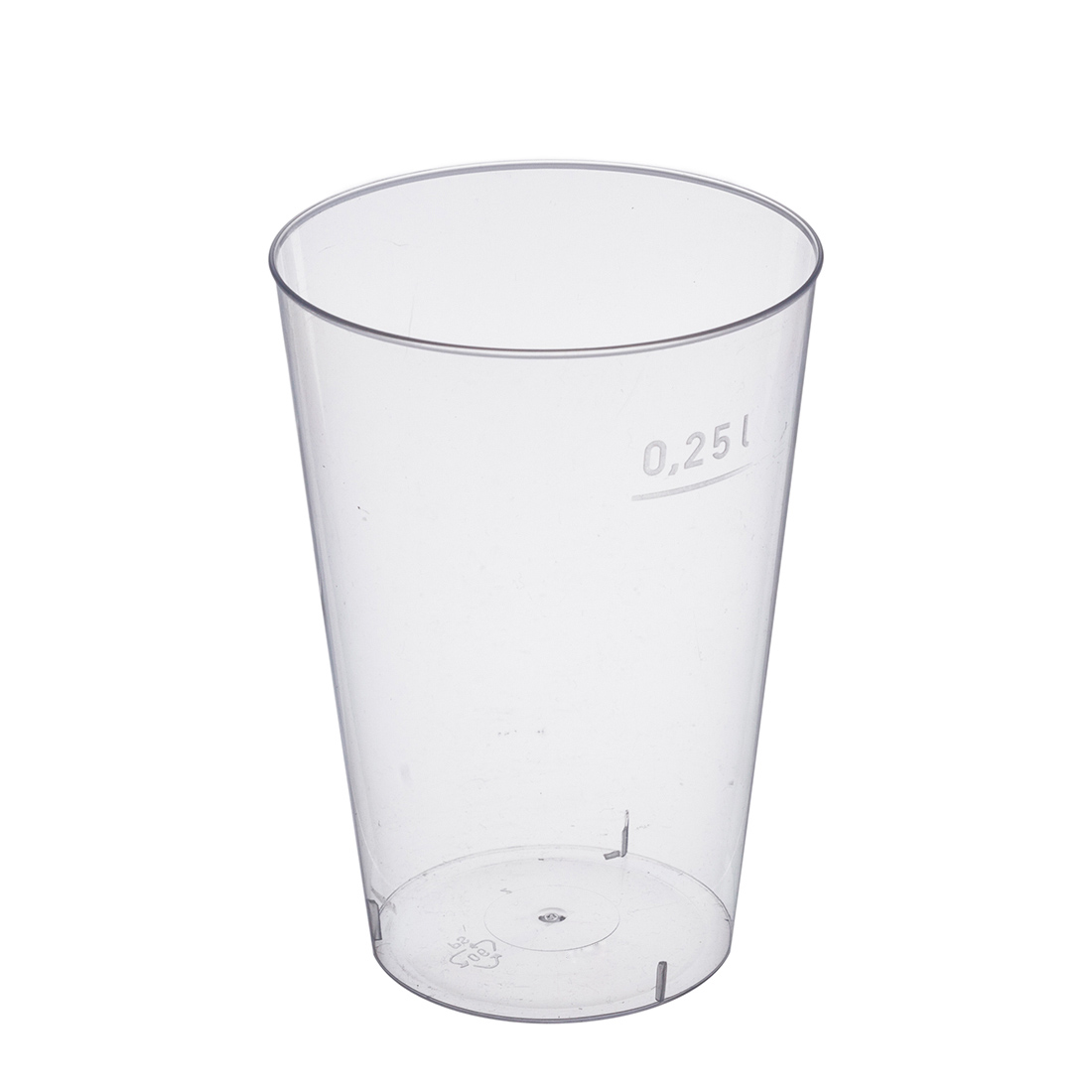 Trinkglas PS glasklar 250ml