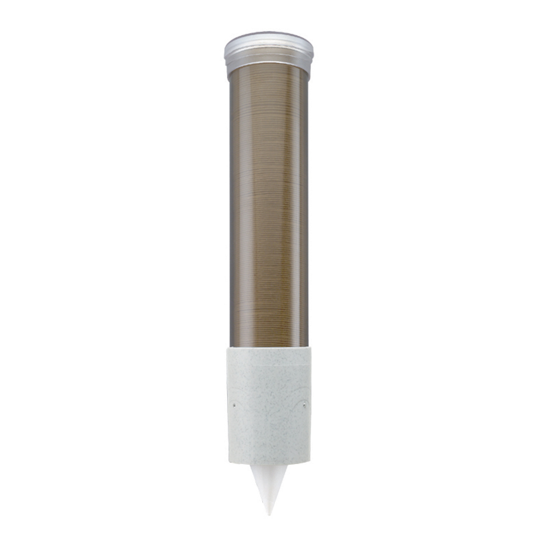413077-Becherspender-transparent-bronze-slim-90-200ml Becherspender transparent-bronze slim 90-200ml