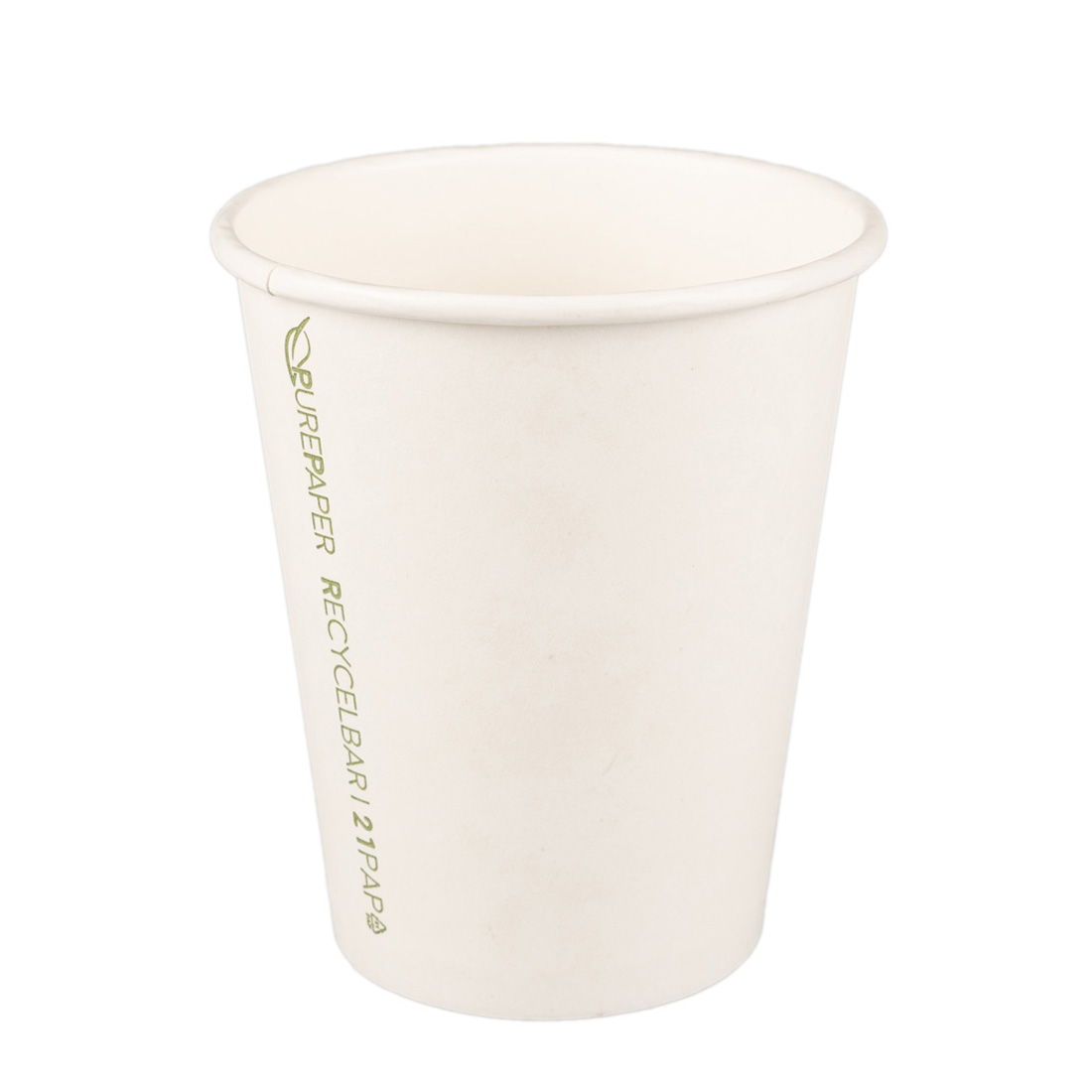 PUREPAPER Papierbecher weiß 300ml recycelbar