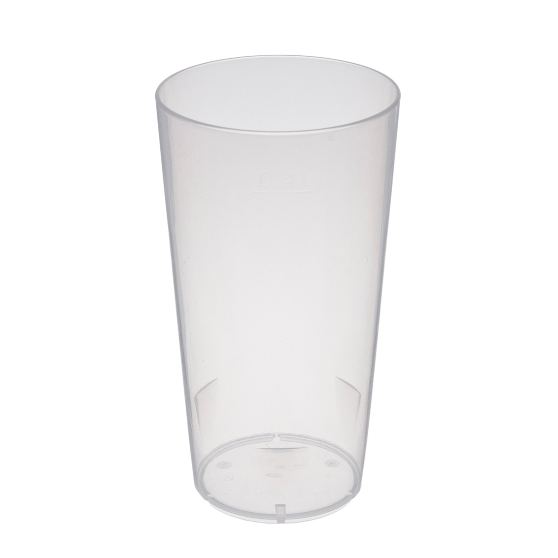 Mehrwegbecher PP transparent 400ml